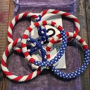 Sashka Co Beaded Bracelets Set of 5 B34